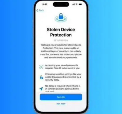 利津苹果授权维修店分享被盗设备保护功能开启方法