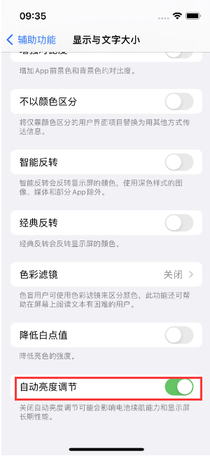 利津苹果15维修店分享iPhone 15 Pro系列屏幕亮度 