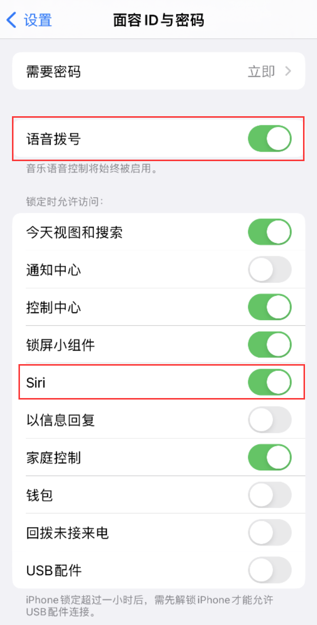 利津苹果维修网点分享不解锁 iPhone 的情况下通过 Siri 拨打电话的方法 