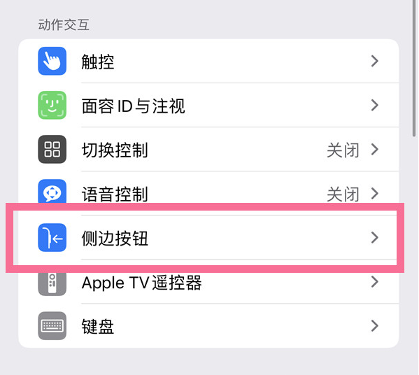 利津苹果14维修店分享iPhone14 Plus侧键双击下载功能关闭方法 